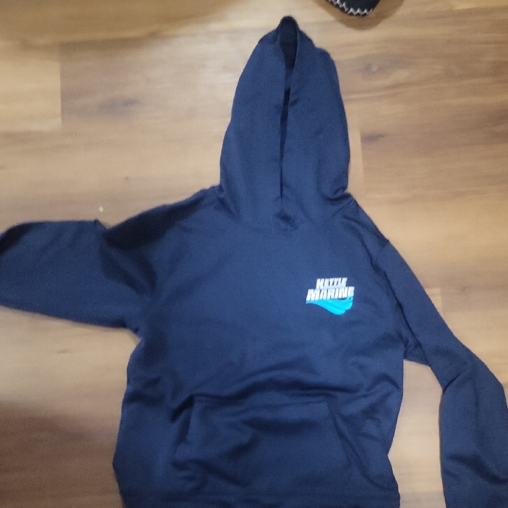 Port and Company Navy Blue Kids Hoodie